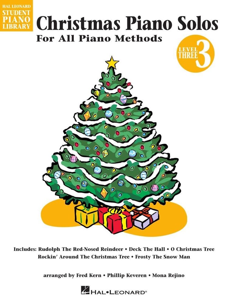 Christmas Piano Solos - Level 3: Hal Leonard Student Piano Library by Keveren