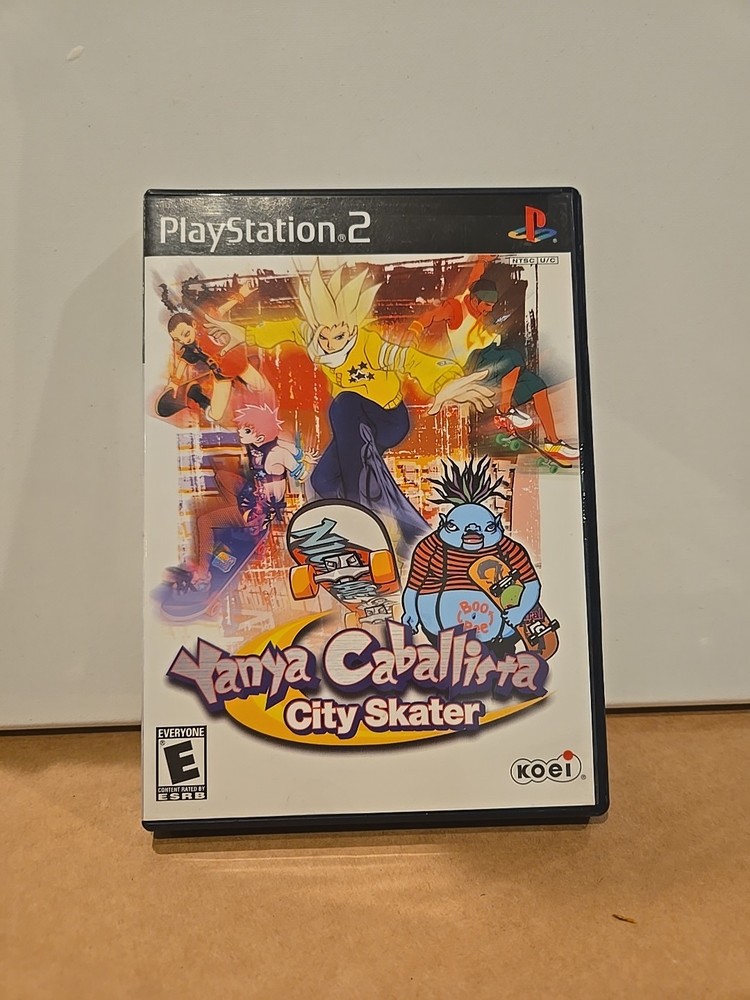 Yanya Caballista: City Skater (Sony PlayStation 2, 2001) PS2 Black Label, Tested