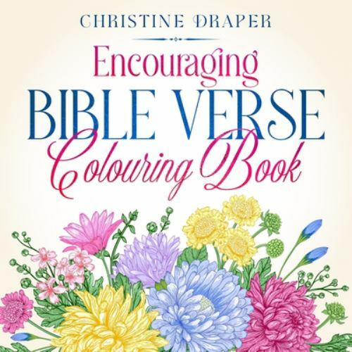 Encouraging Bible Verse Colouring Book, Brand New, Free shipping in the US