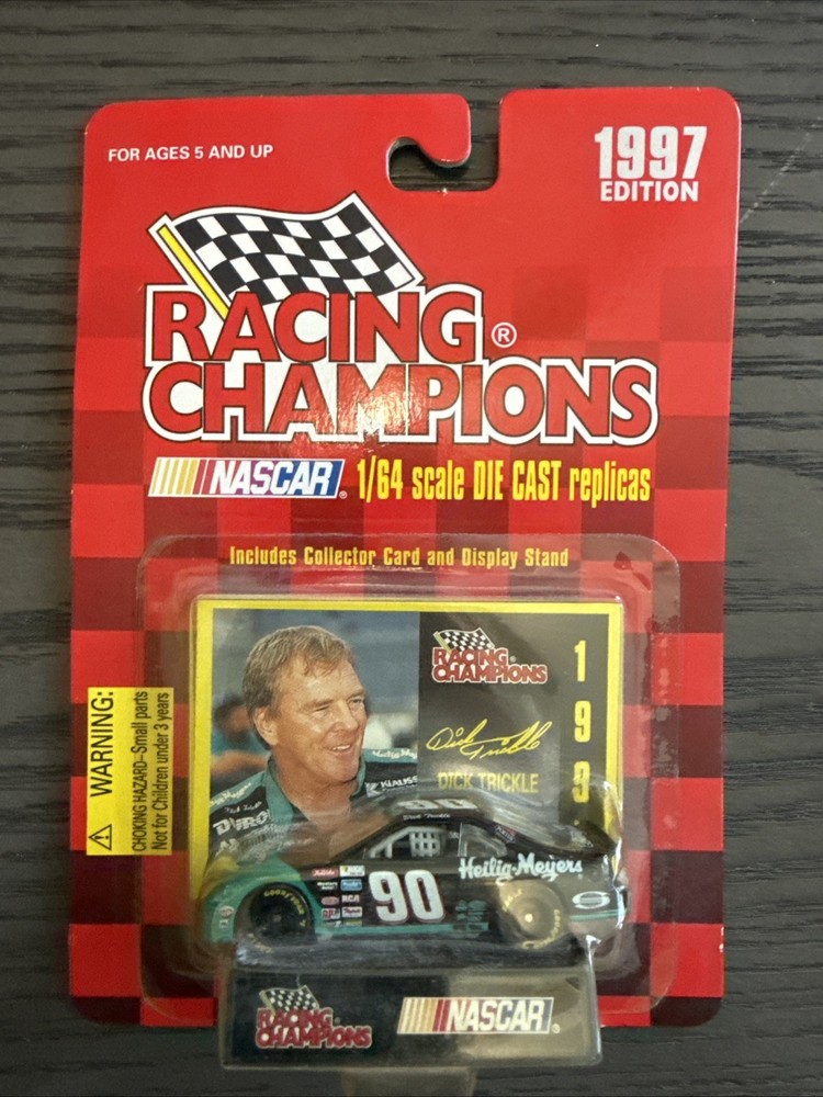 1997 Racing Champions NASCAR #90 Dick Trickle Heilig-Meyers 1:64 Ford Taurus