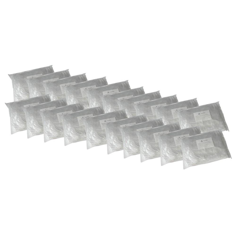 Plastic Car Cover, 20pc, Clear Plastic Temporary Universal Disposable Car Cover