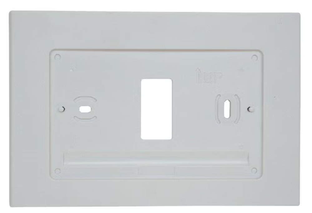 Emerson F61-2663 Wall Plate for Sensi Wi-Fi Programmable Thermostat, White