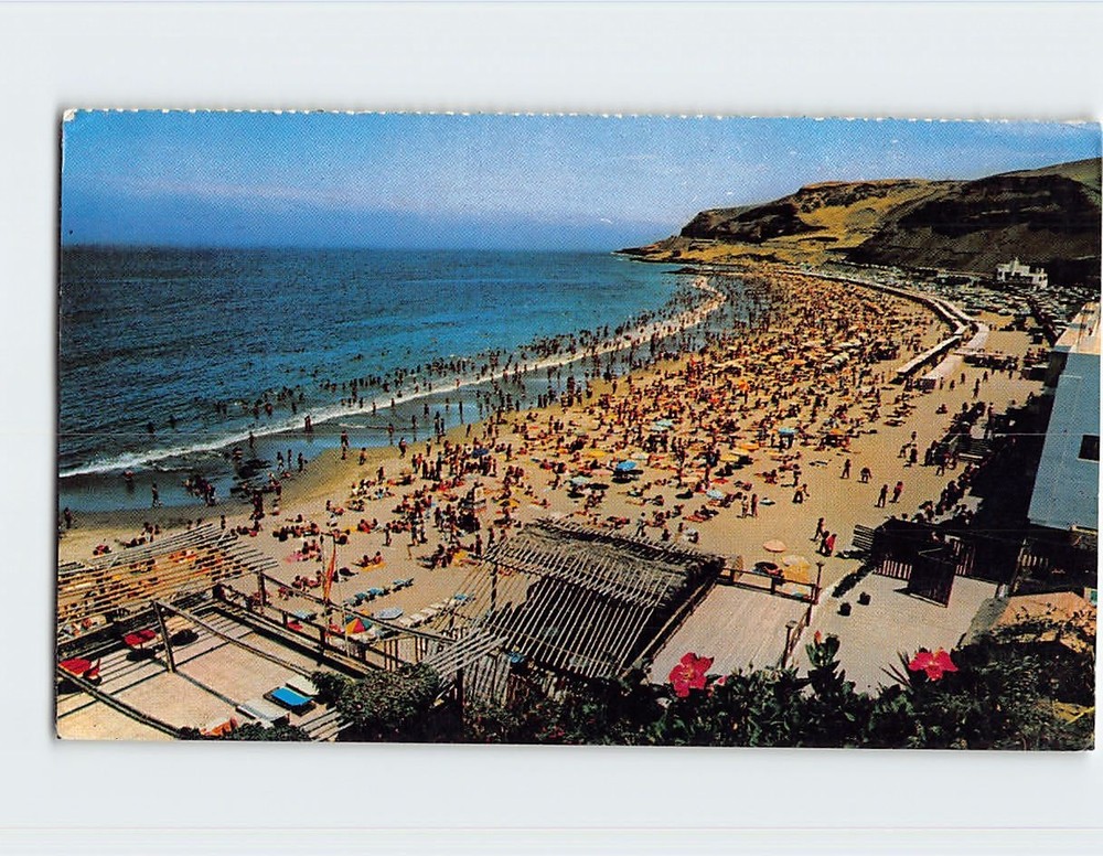 Postcard Playa La Herradura Lima Peru
