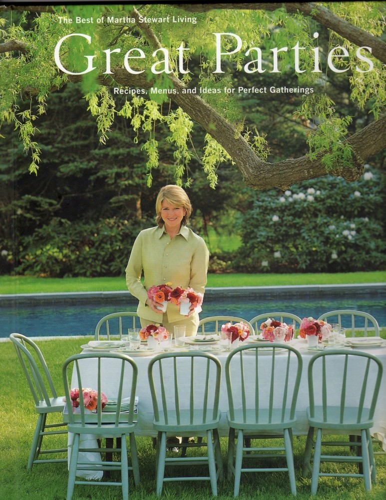 Great Parties Recipes, Menus, and Ideas for Perfect Gatherings by Stewart