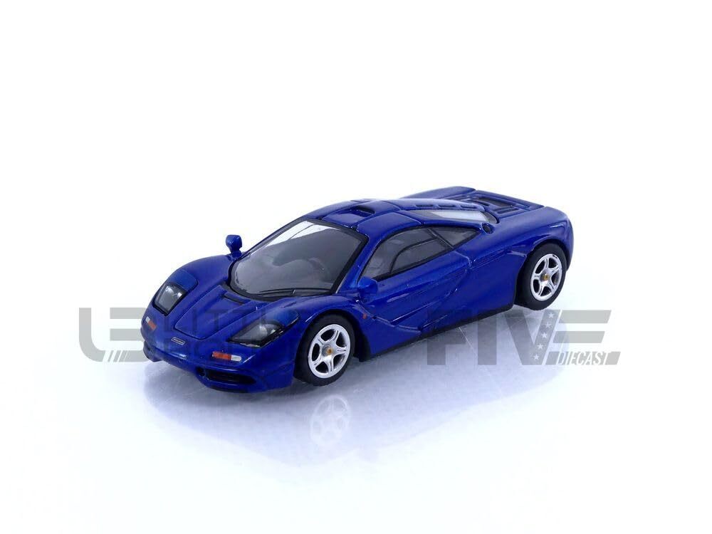 MINI GT 1/64 McLaren F1 Cobalt Blue LHD Diecast Model