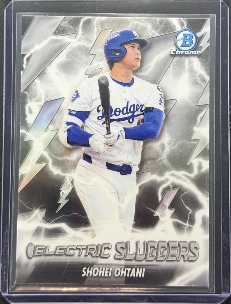 2026 Bowman Shohei Ohtani Electric Sluggers Chrome Refractor #ES-18 Dodgers