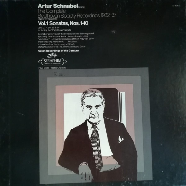 Artur Schnabel / Ludwig van Beethoven - The Complete Beethoven Society Recording