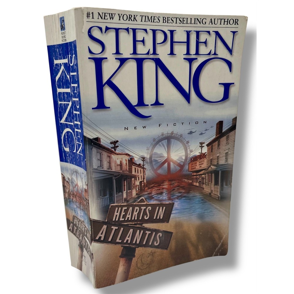 Stephen King Hearts in Atlantis 1st Print Fiction Paperback Book 1999