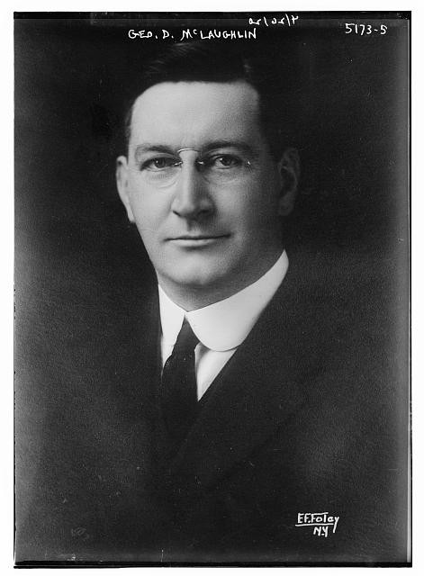 George D. McLaughlin,glasses,men,suits,dress clothes,ties,Bain News Service