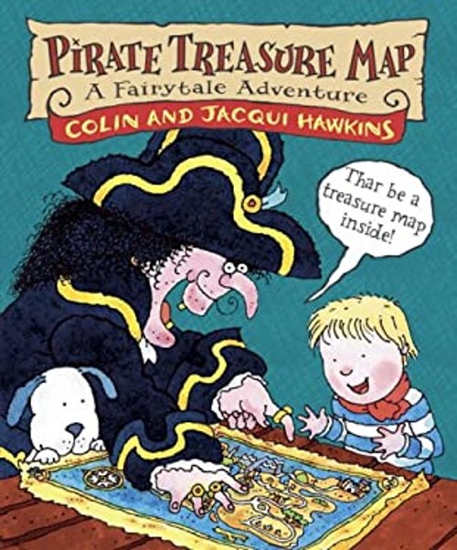 Pirate Treasure Map : A Fairytale Adventure Jacqui, Hawkins, ColiFree US Delivery | ISBN:0763632058