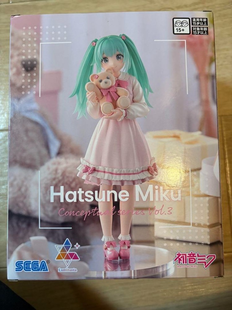 Hatsune Miku Figure Hatsune Miku Conceptual Series Vol 3 Figure Luminasta NEW
