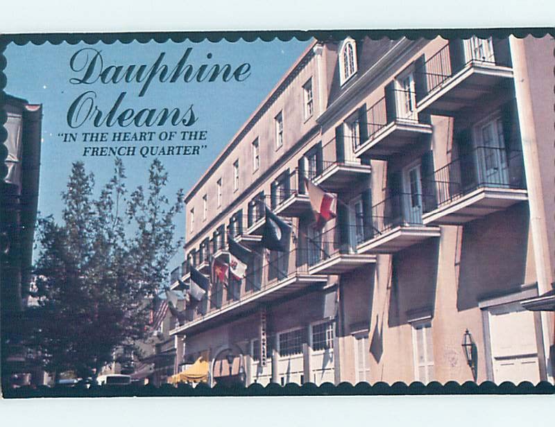 Unused Pre-1980 HOTEL SCENE New Orleans Louisiana LA F6859