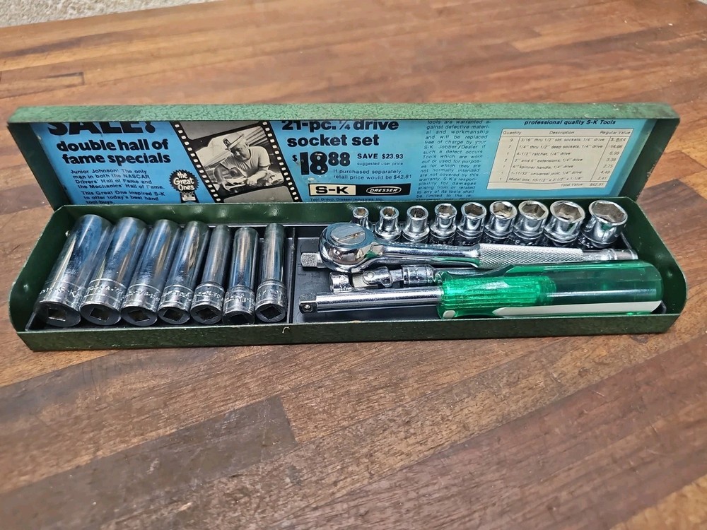 P67- SK Tool 21 Pc. 1/4