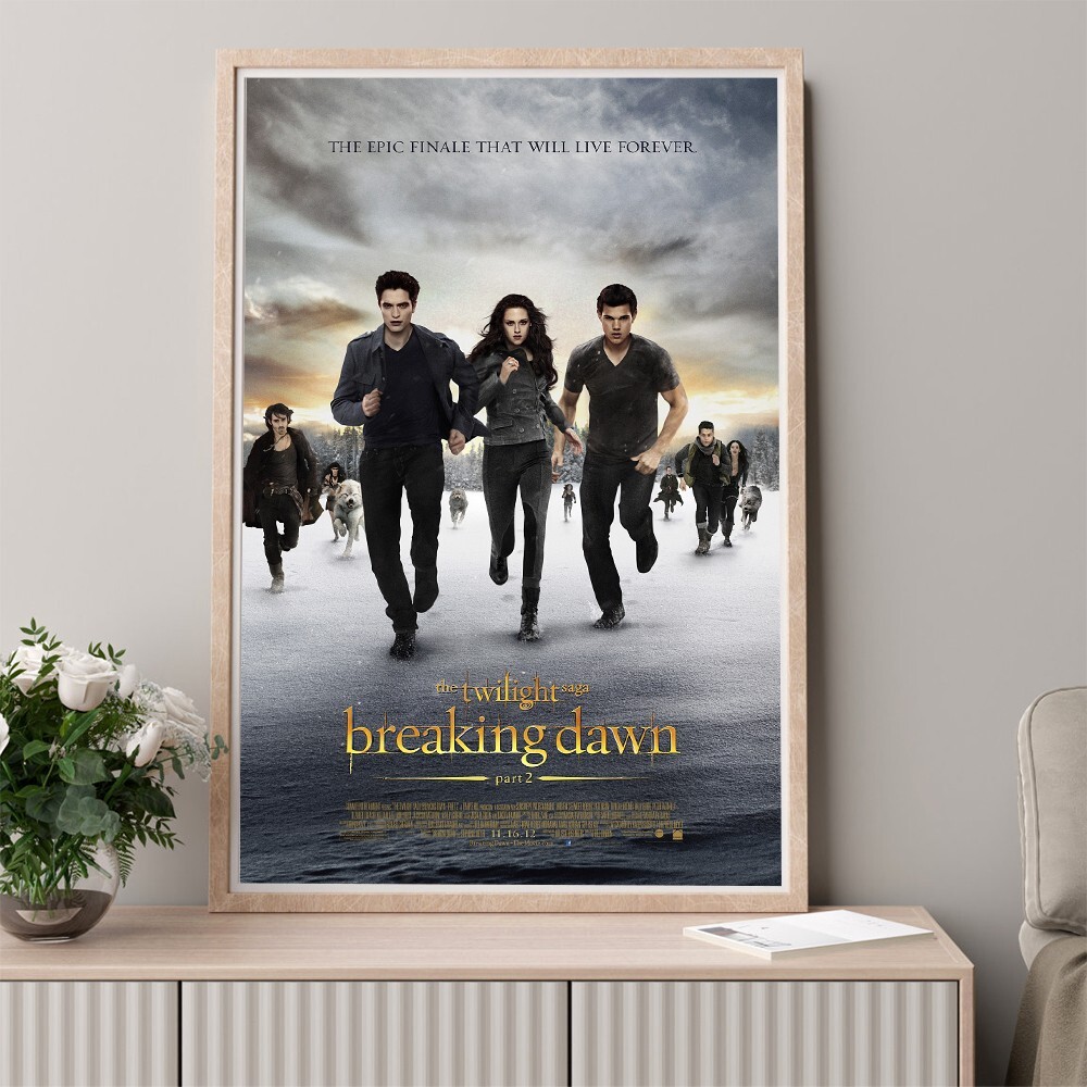 The Twilight Saga Breaking Dawn - Part 2 2012 Movie Poster Wall Decor Art Print