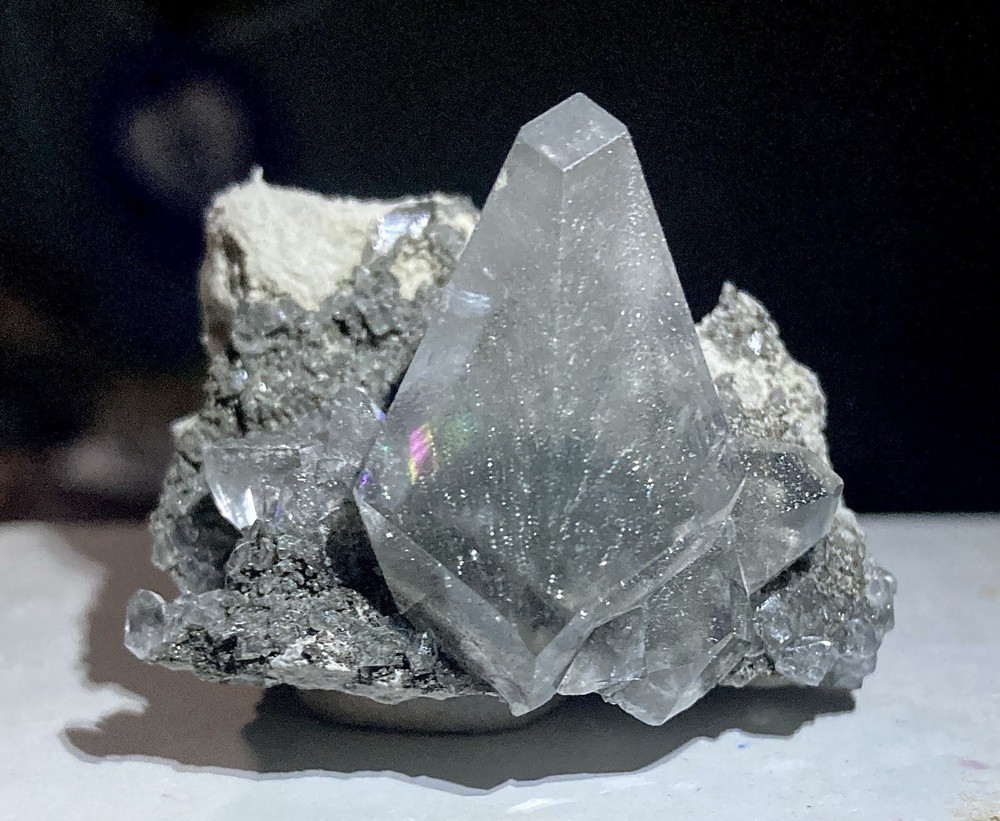 Calcite & Marcasite Linwood Mine, Scott Co., Iowa
