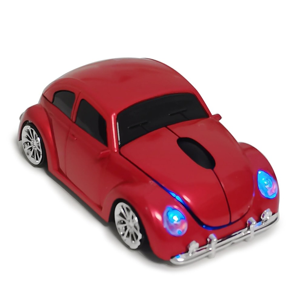 Funny Car Shaped 2.4GHz Wireless Optical Mouse for Laptop & PC