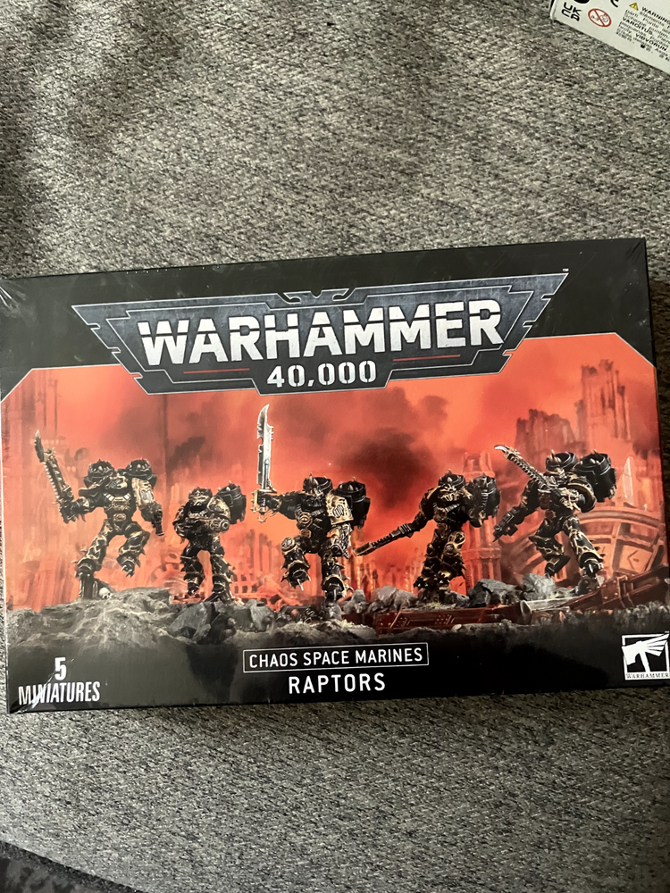 Games Workshop Warhammer 40K Chaos Space Marines Raptors Squadron [NIB]