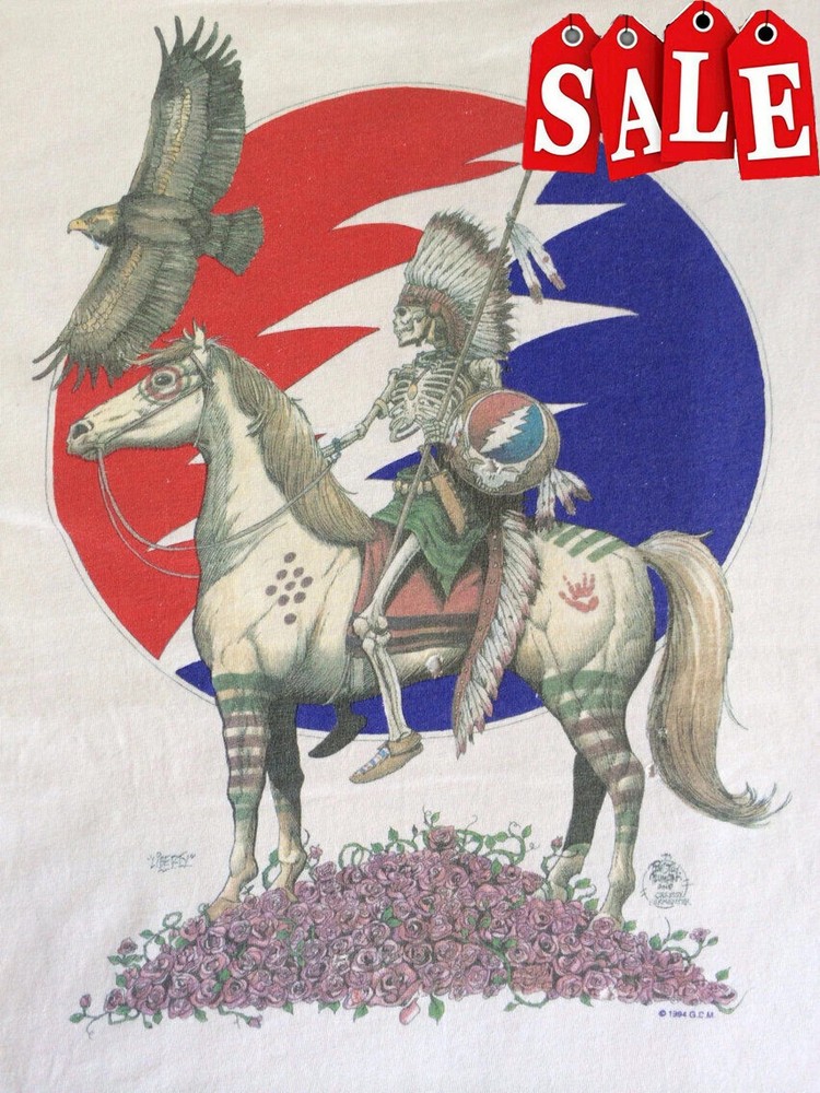 1994 Grateful Dead Summer Tour Short Sleeve Cotton Men S-4XL T-shirt