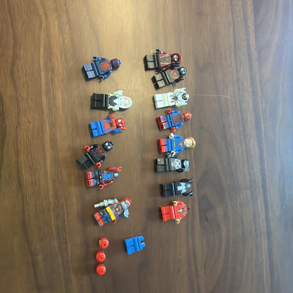 Lot Of Lego Marvel Mini figures And Pieces Perfect Condition