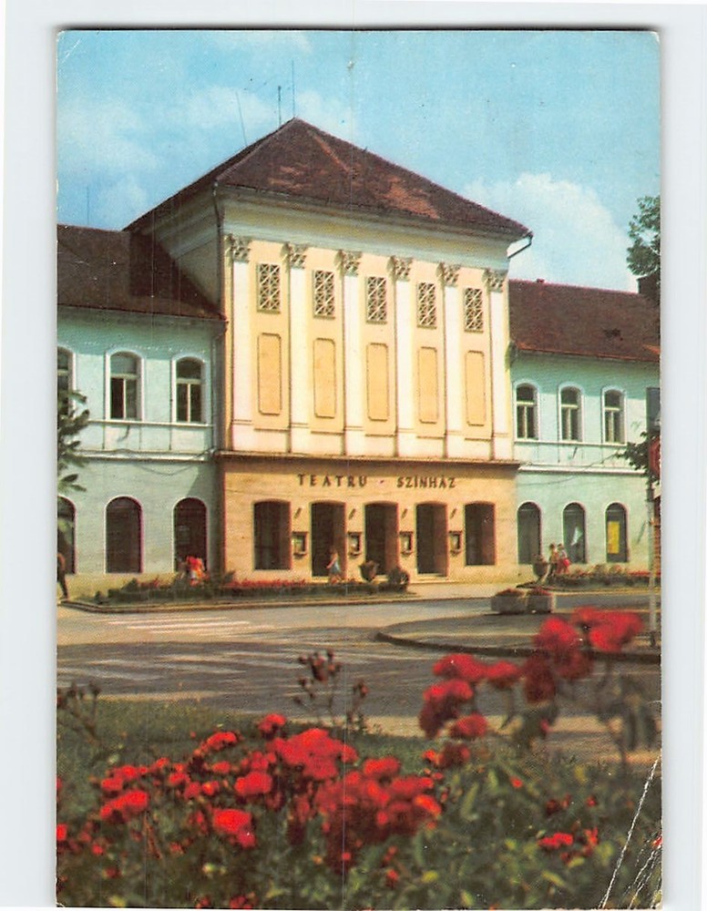 Postcard Tamási Áron Theater Sfântu Gheorghe Romania