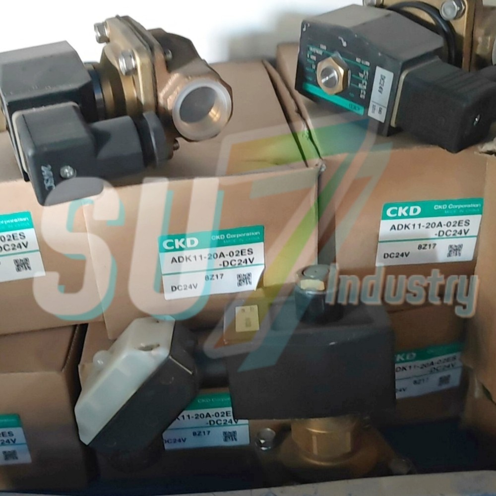 CKD ADK11-20A-02ES-DC24V DC24V Solenoid Valve# 1pcs  New  In Box