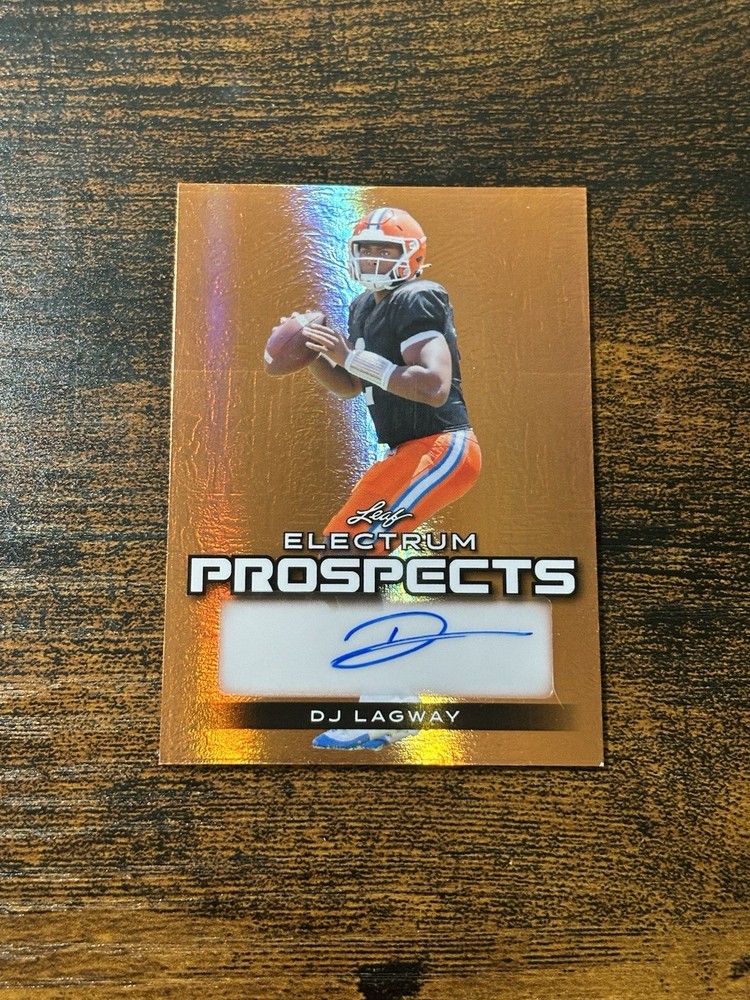 2024 Leaf Electrum Bronze DJ Lagway RC Auto /59 BAYLOR