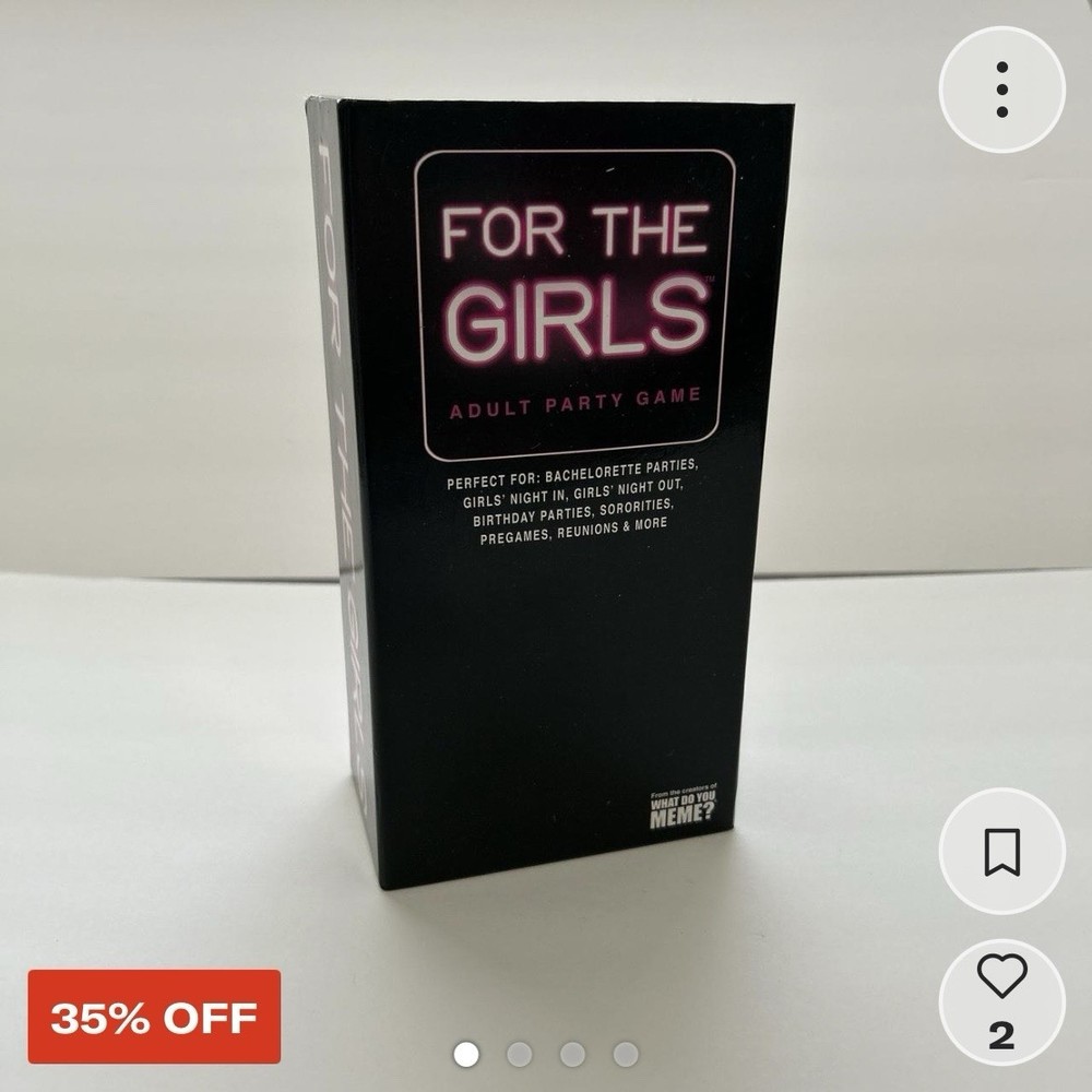 For The Girls Card Game In Box Complete All Cards Adult Fun Game Party