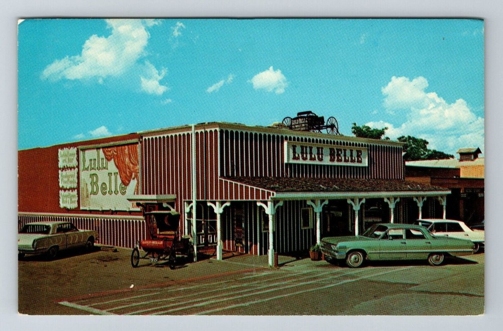 Scottsdale AZ-Arizona, The Lulu Belle, Scenic Exterior, Vintage Postcard