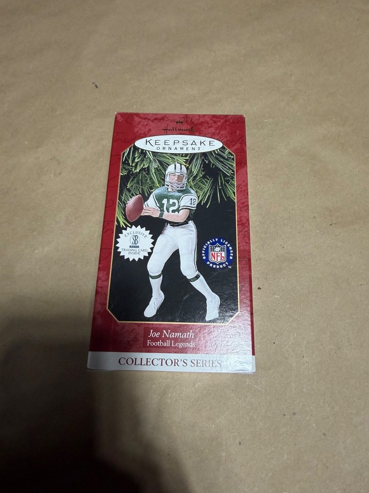 Hallmark Keepsake Ornament 1997 Joe Namath Football Legends Collectors Series