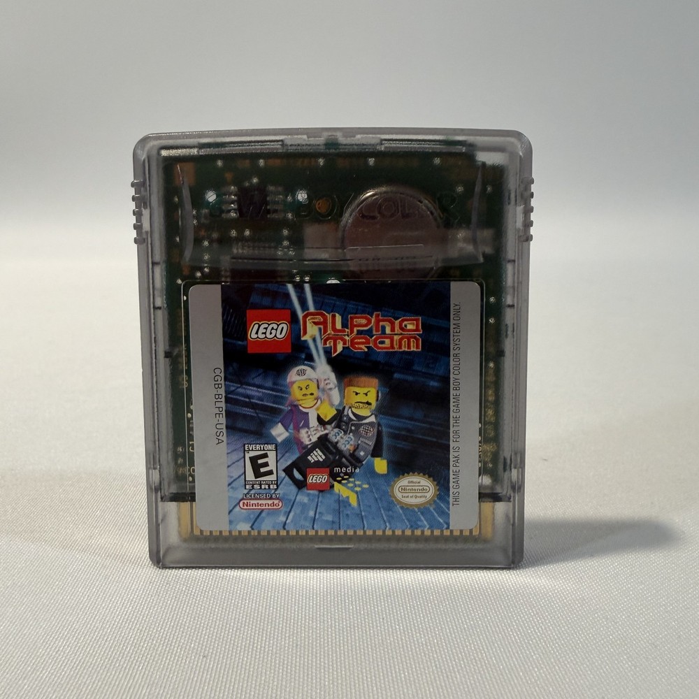 LEGO Alpha Team GBC Nintendo Game Boy Color Action Video Game Cartridge Only