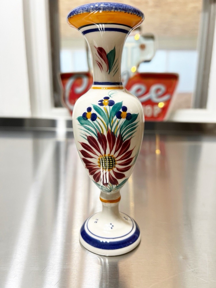 Henriot Quimper Faience  Vase France