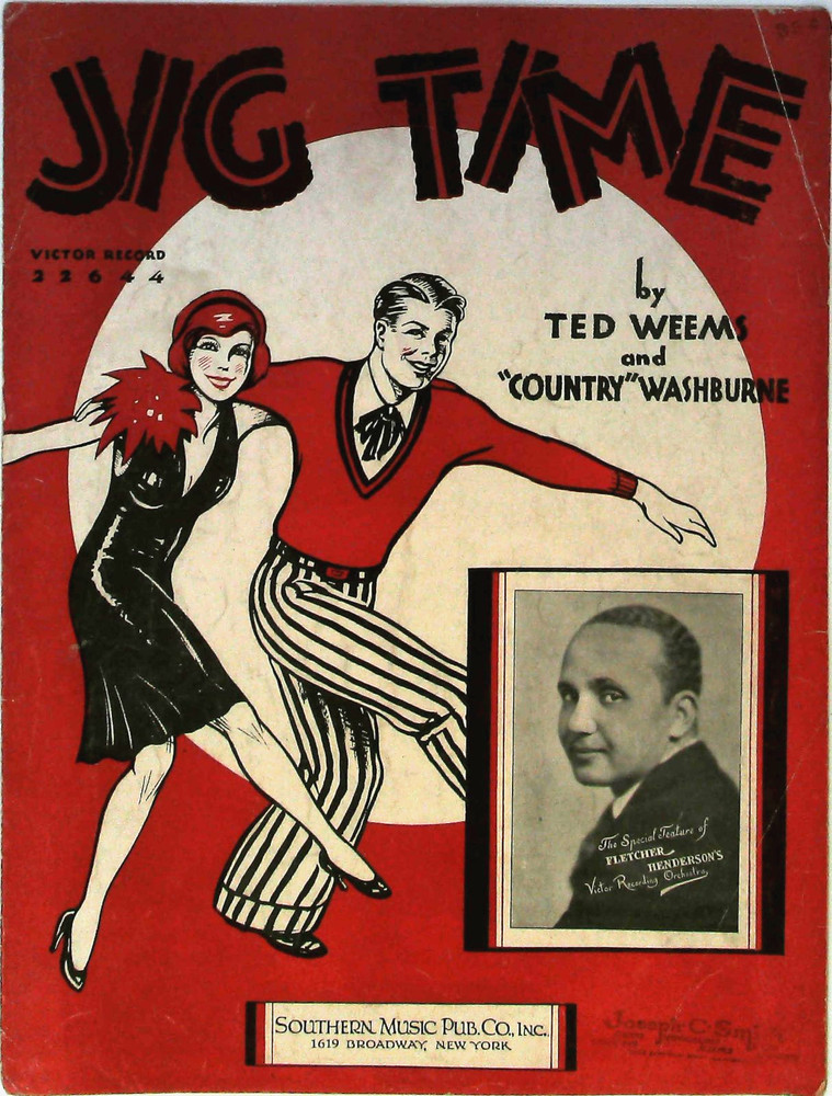 Jig Time Vintage Sheet Music by Ted Weems & 