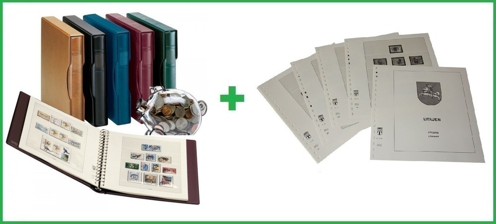 Lindner-177-06-1124V-Lithuania Printed Album T-Printed Pages 2006-2019
