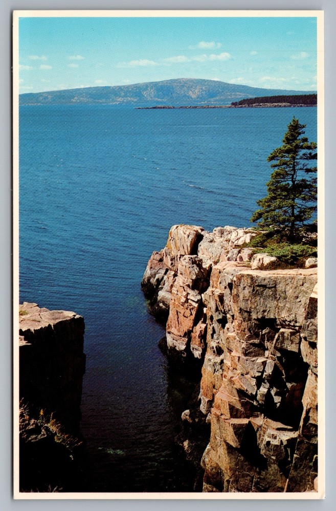 Postcard Cadillac Mountain Frenchman's Bay Acadia National Park Maine, Unposted-image