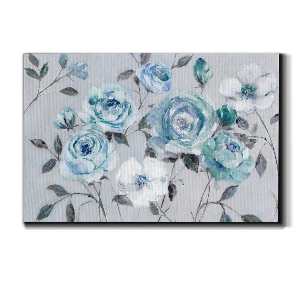 Wexford Home Landscape Canvas Wall Art Abstract Floral Forest Modern Pictures...-image