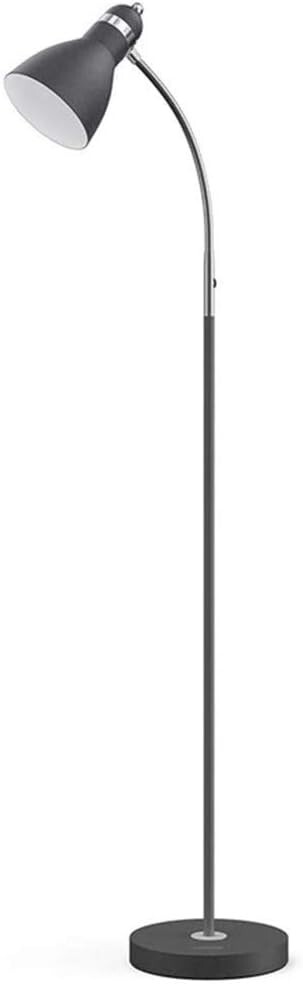 LEPOWER Floor Lamp, Metal Standing Lamp with Adjustable Gooseneck, Heavy Metal B