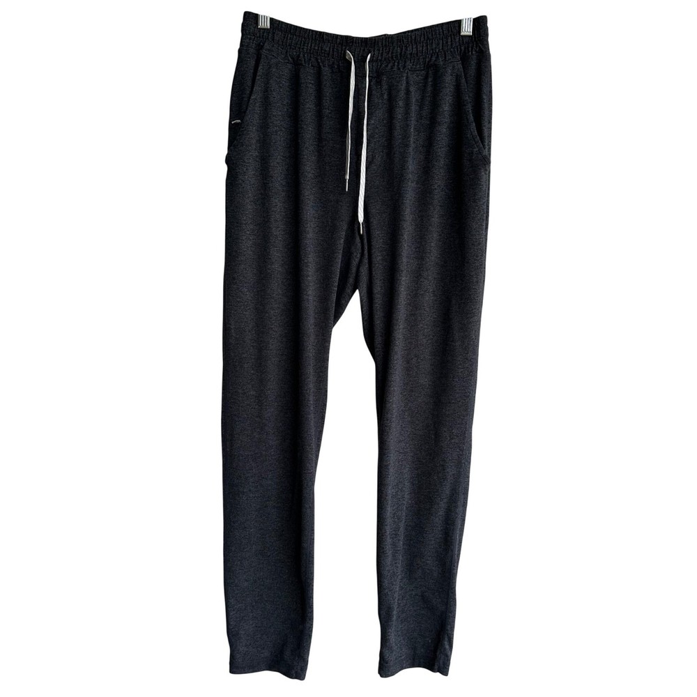 Vuori Ponto Performance Joggers Sweatpants Men Medium Charcoal Heather Athletic