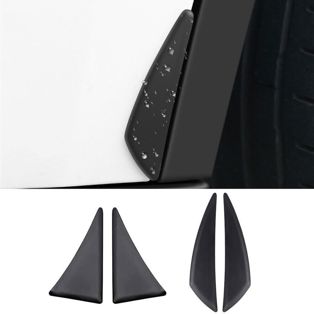 4pcs Silicone Car Door Corner Cover Bumper Crash Scratch Protector For Honden