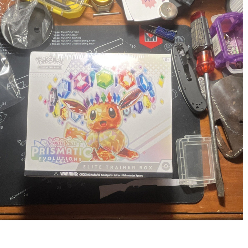 Pokémon TCG Prismatic Evolutions Elite Trainer Box English 2025 Eevee 1 Box