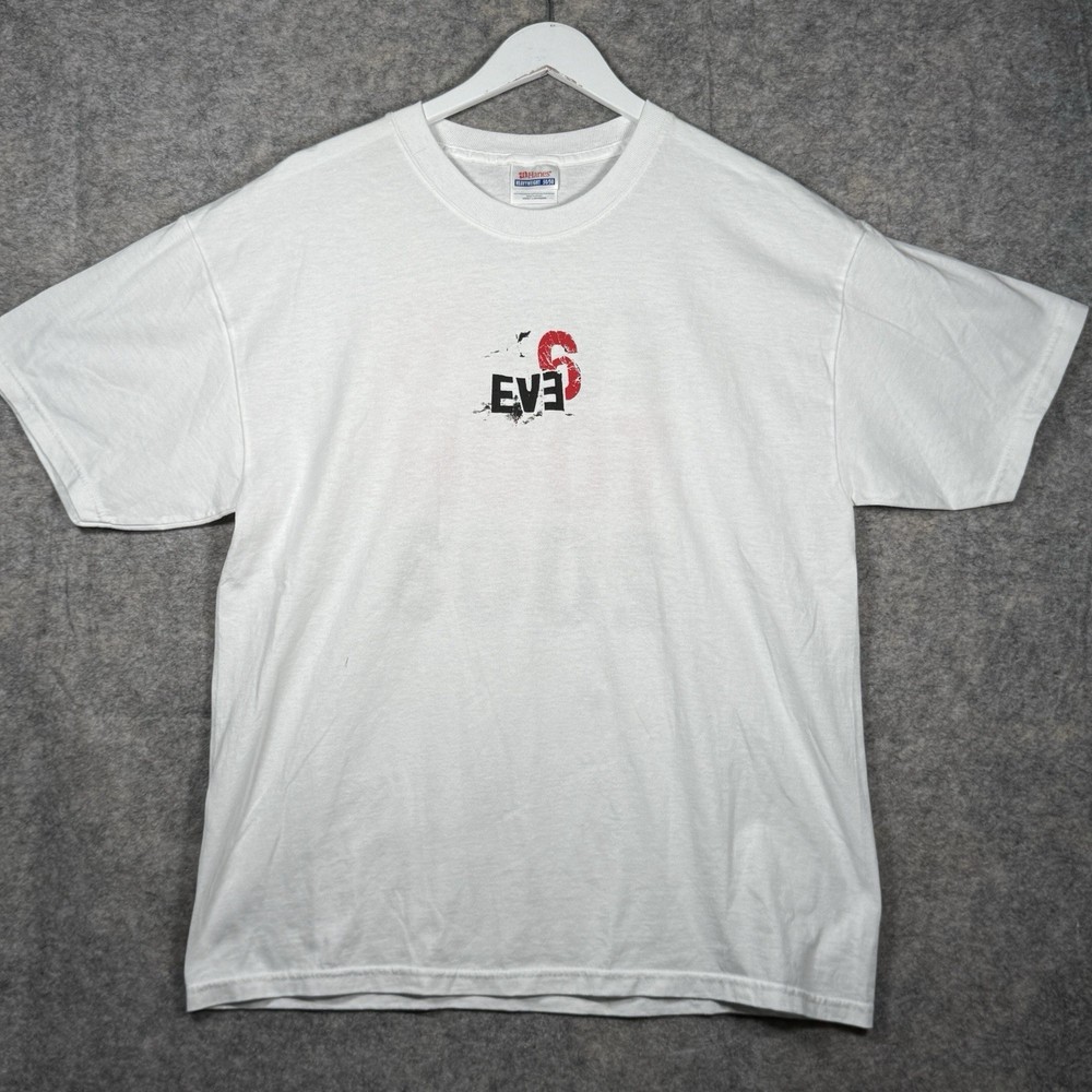 Vintage Y2K EVE 6 2003 Tour Band T Shirt Mens Size L 21x28 Rock Music Mainstream