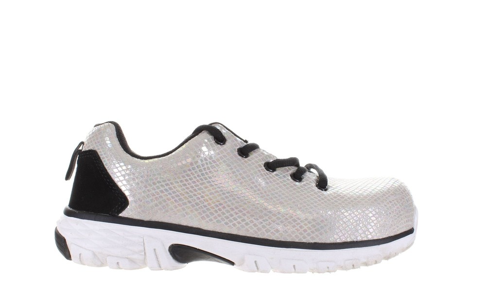 Nautilus Womens N1075 Spark White Safety Shoes Size 9 (Wide) (6395648)
