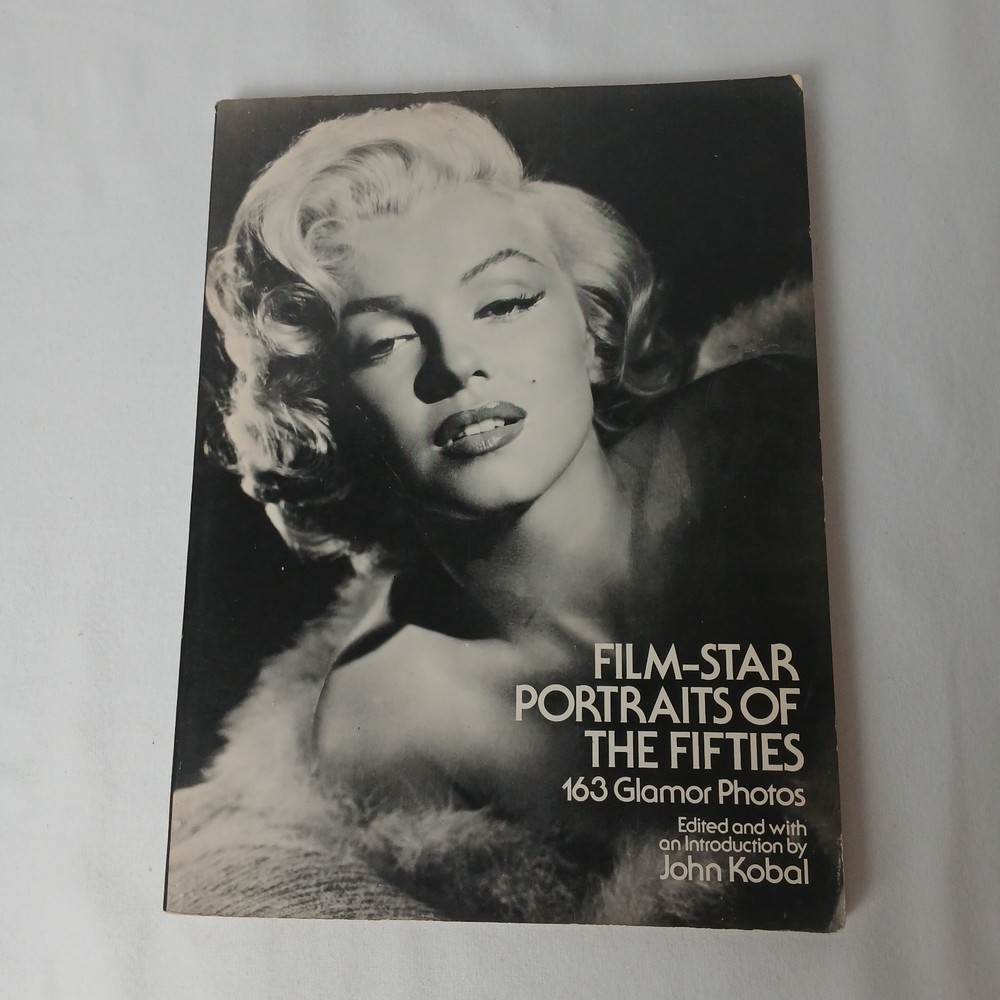 Film-Star Portraits of the Fifties 163 Glamour Photos Paperback book John Kobal