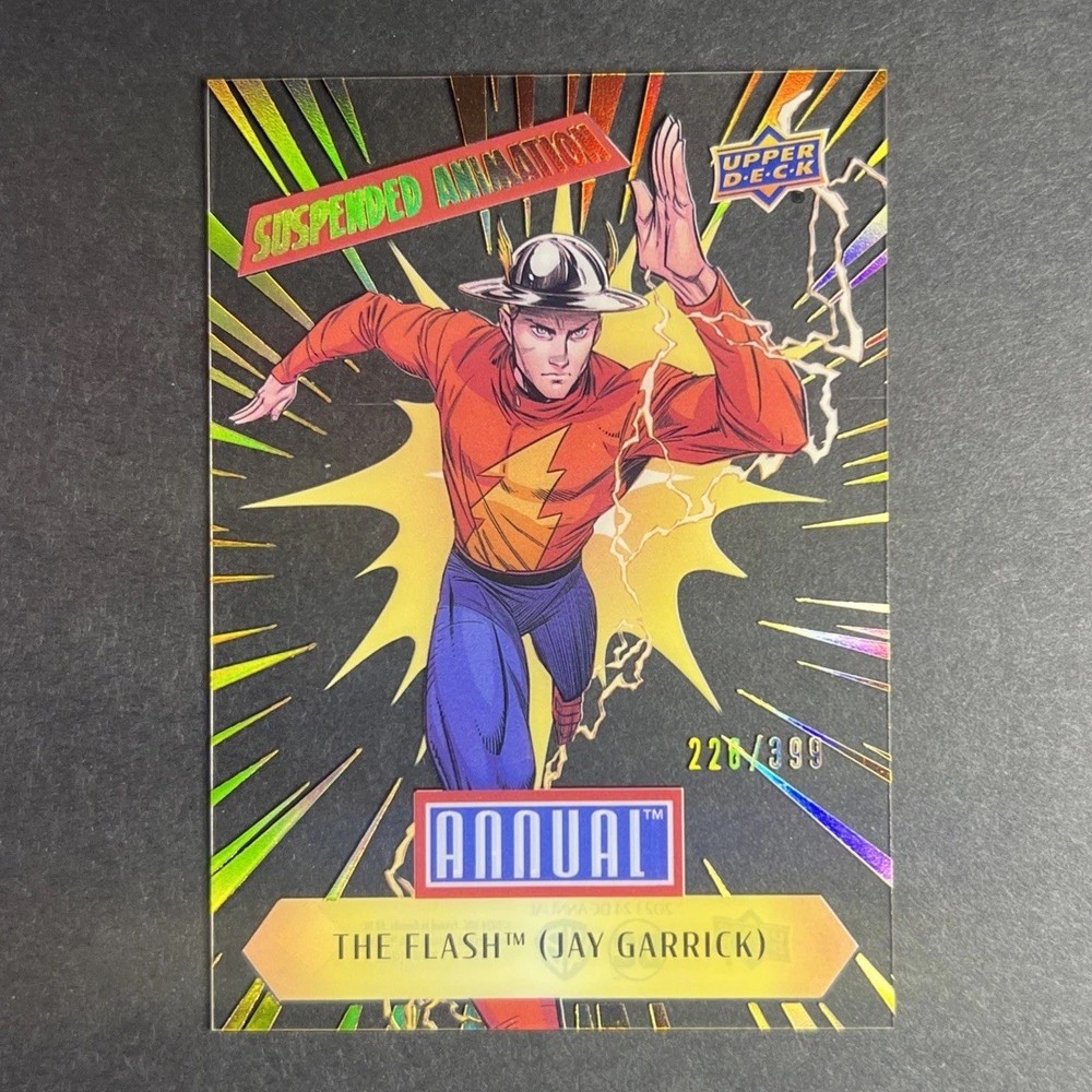 Upper Deck 2023-24 DC Annual Suspended Animation the Flash Jay Garrick #399