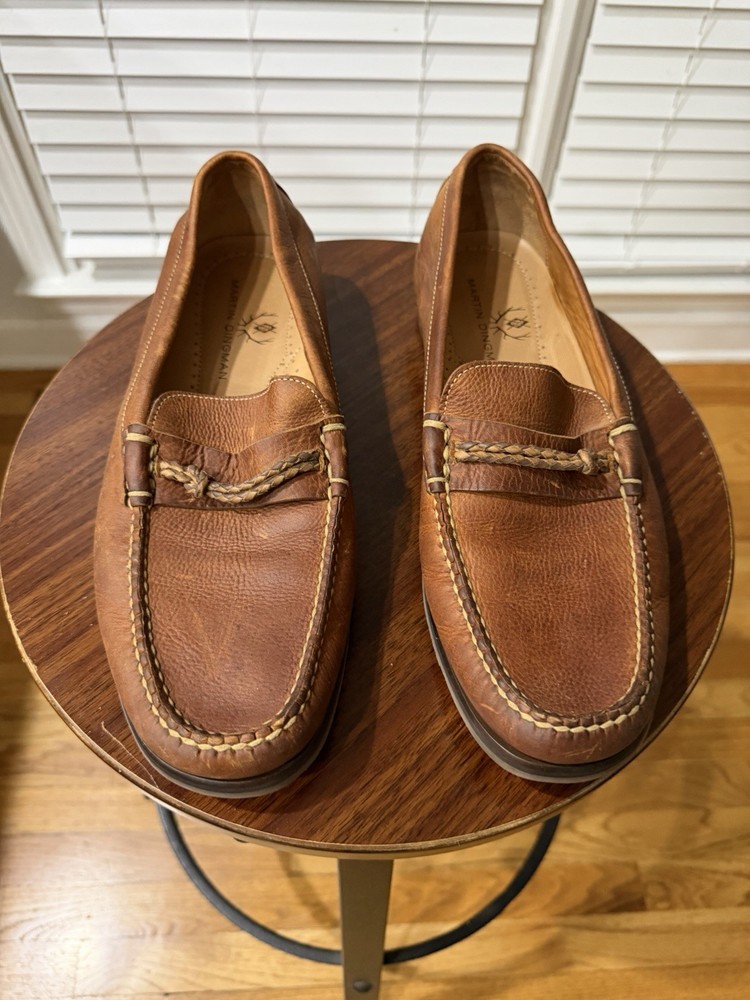 Martin Dingman Tan Leather Men’s Loafers! Size 10.5! Best Offer Accepted! 🤎