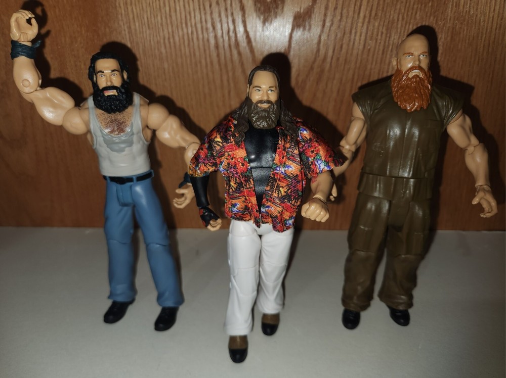 Wyatt family WWE Action Figures Bray Wyatt, Luke Harper & Erick Rowan Loose RARE