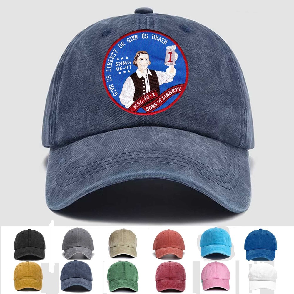 Custom Personalization Embroidered HSL-46, Veteran Cap, Trucker Hat, Gift Idea