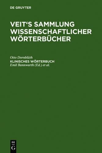 Otto Dornblüth Klinisches Wörterbuch (Hardback)