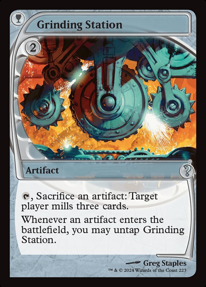 MTG Magic the Gathering Grinding Station (223/390) Mystery Booster 2 LP