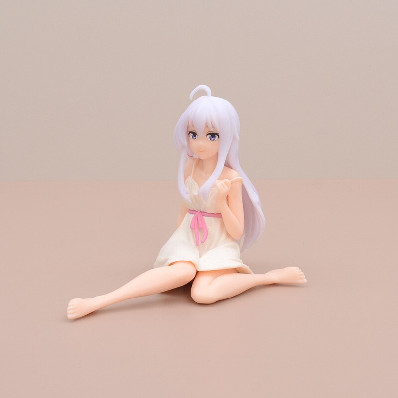 New Anime Figure Pajama Girl PVC Collectible Cute Model Statue 9cm No Box
