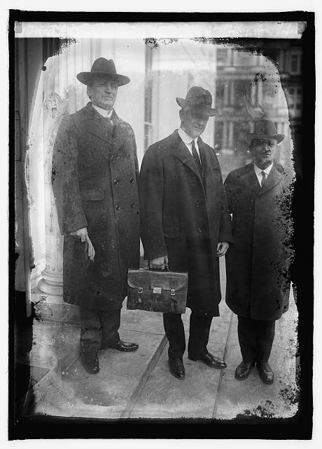 Photo:Sen. Ashurst, Gov. Campbell, Carl Hayden, 12/11/21